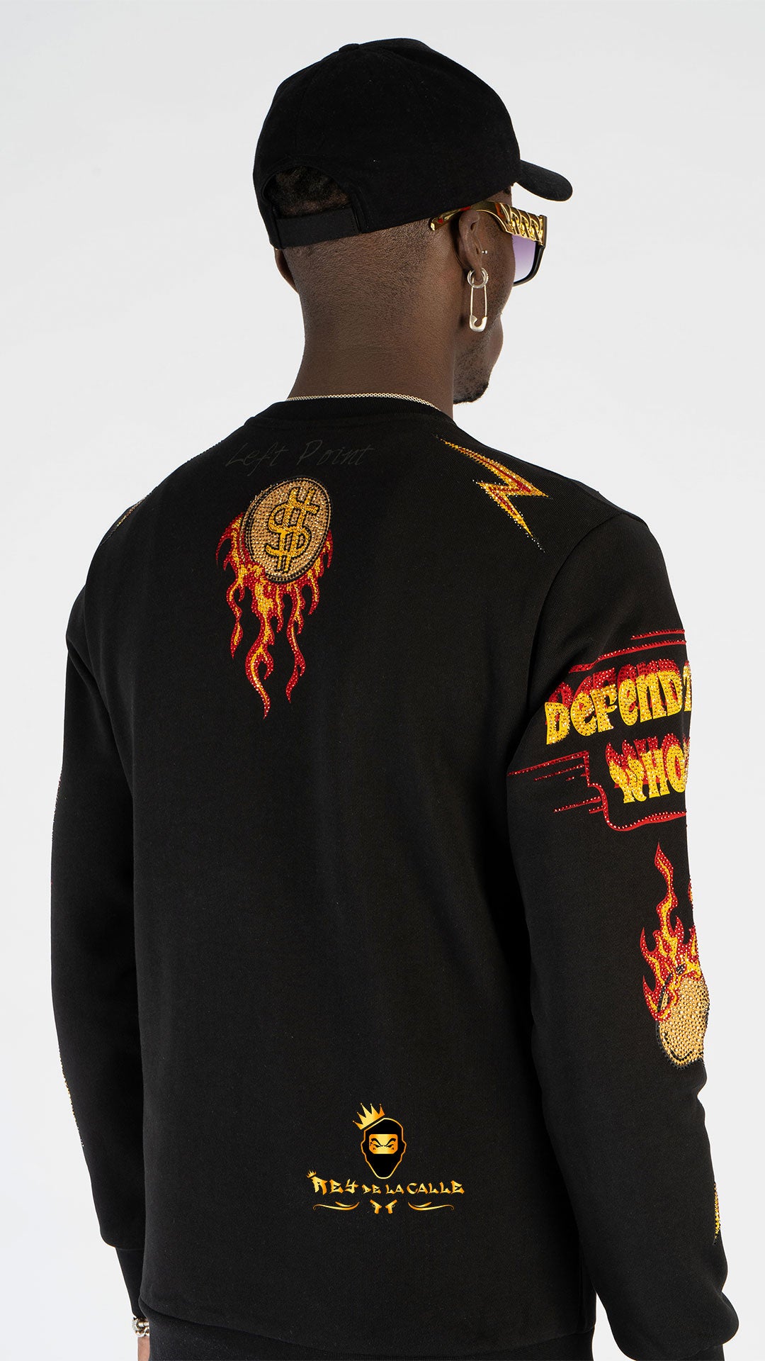 SUDADERA LEFT POINT OSITO SUPER HERO Rey De La Calle