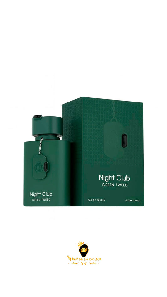 Night Club Green Tweed de Fragrance World. Rey De La Calle