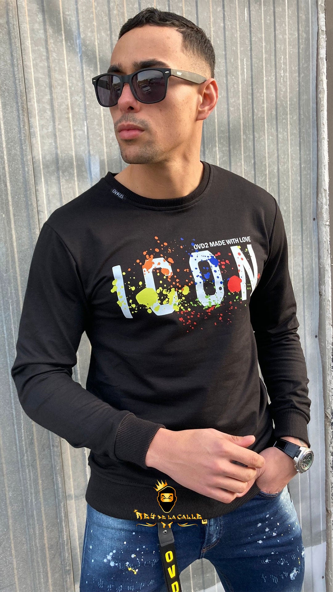 SUDADERA ICON OVDS Rey De La Calle