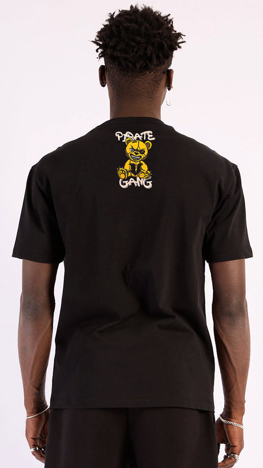 CAMISETA PIRATE GANG PARIS OSITO DORADO CORAZON ROTO Rey De La Calle