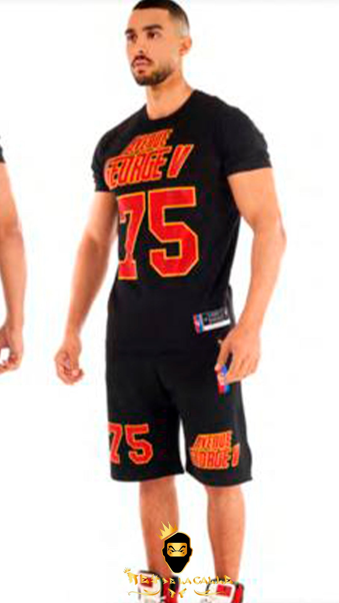 Conjunto Avenue George V deportivo 75 Negro Rey De La Calle