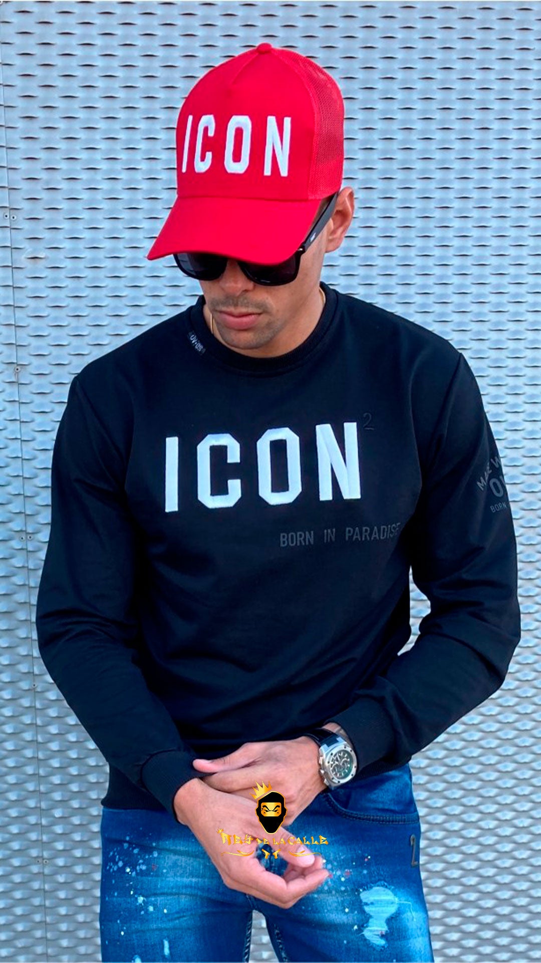 SUDADERA ICON OVDS Rey De La Calle