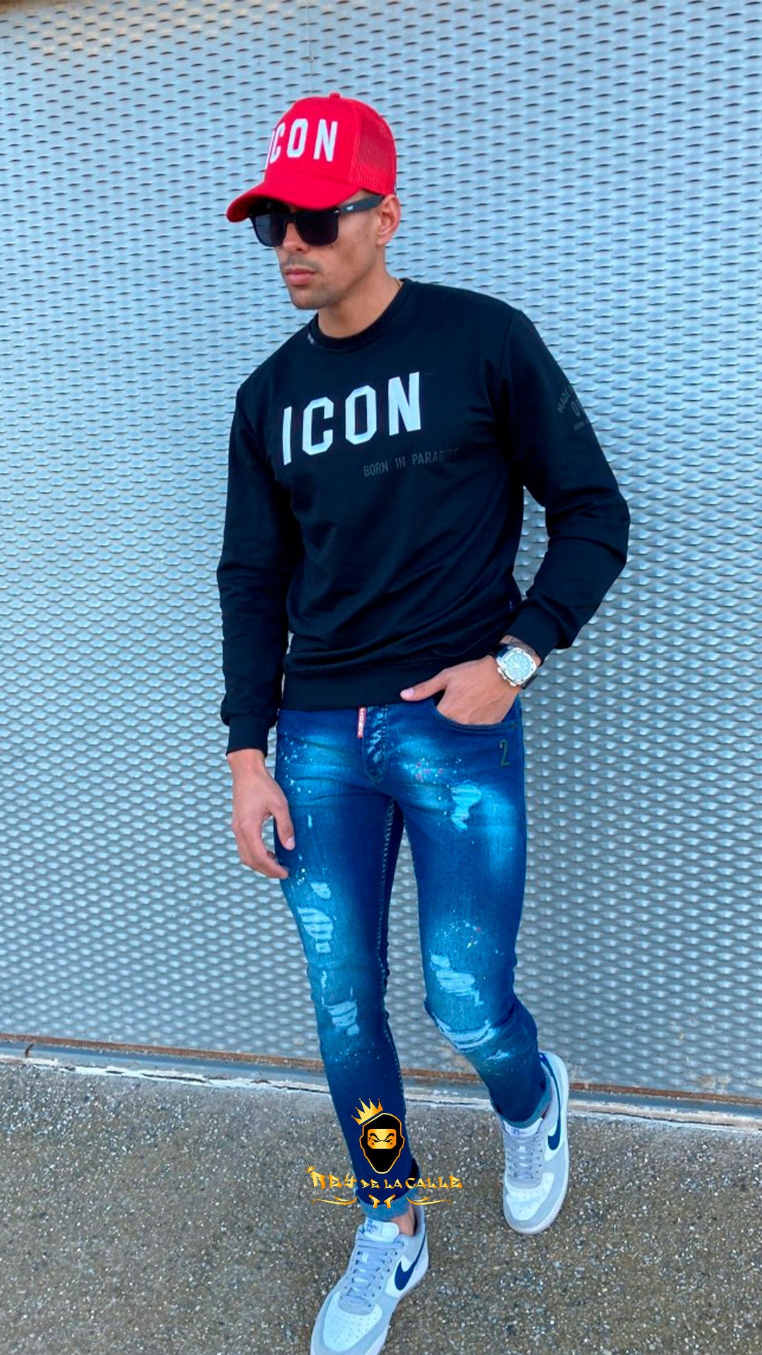 SUDADERA ICON OVDS Rey De La Calle