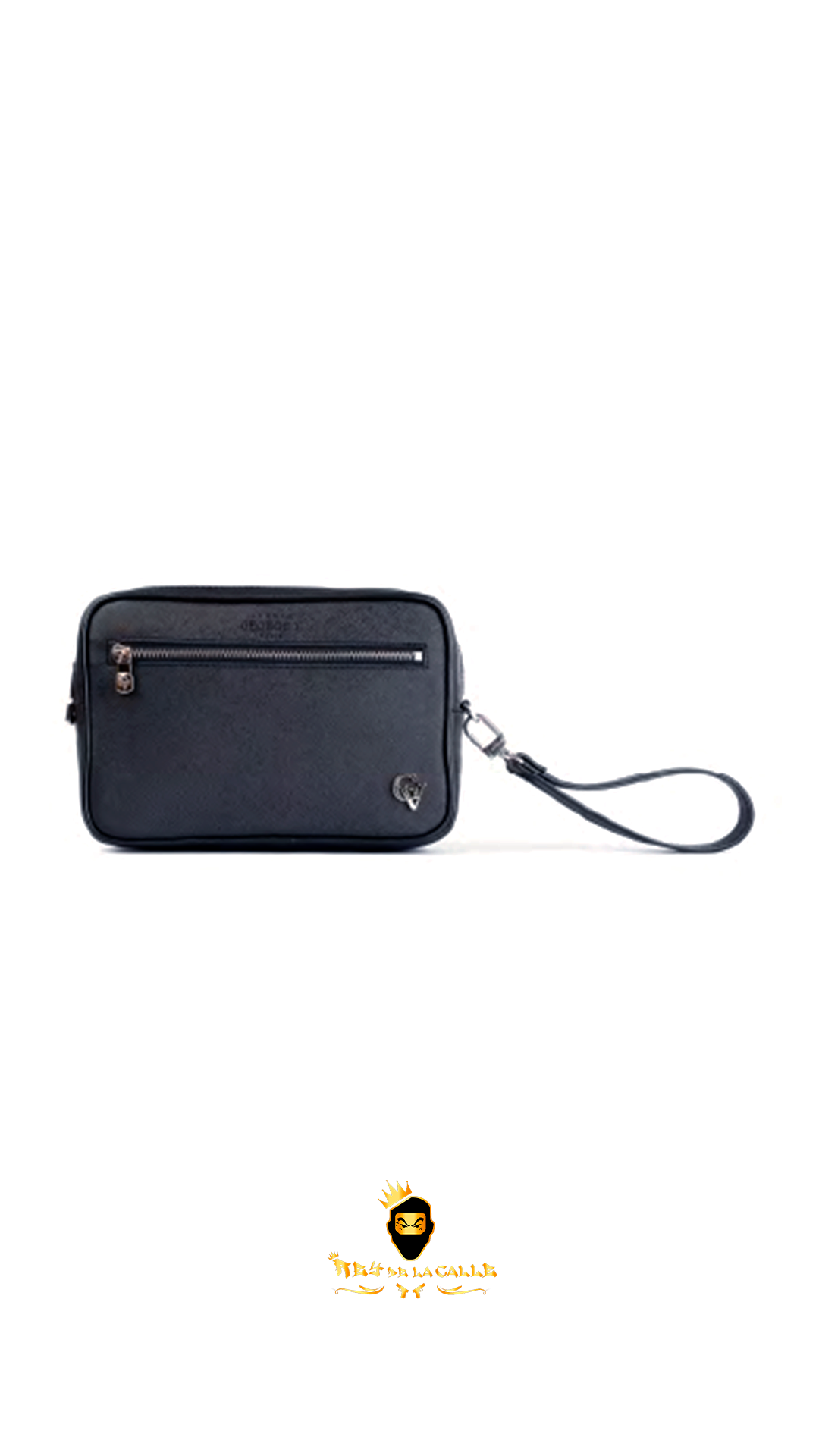 Bolso Negro Marca George V Rey De La Calle