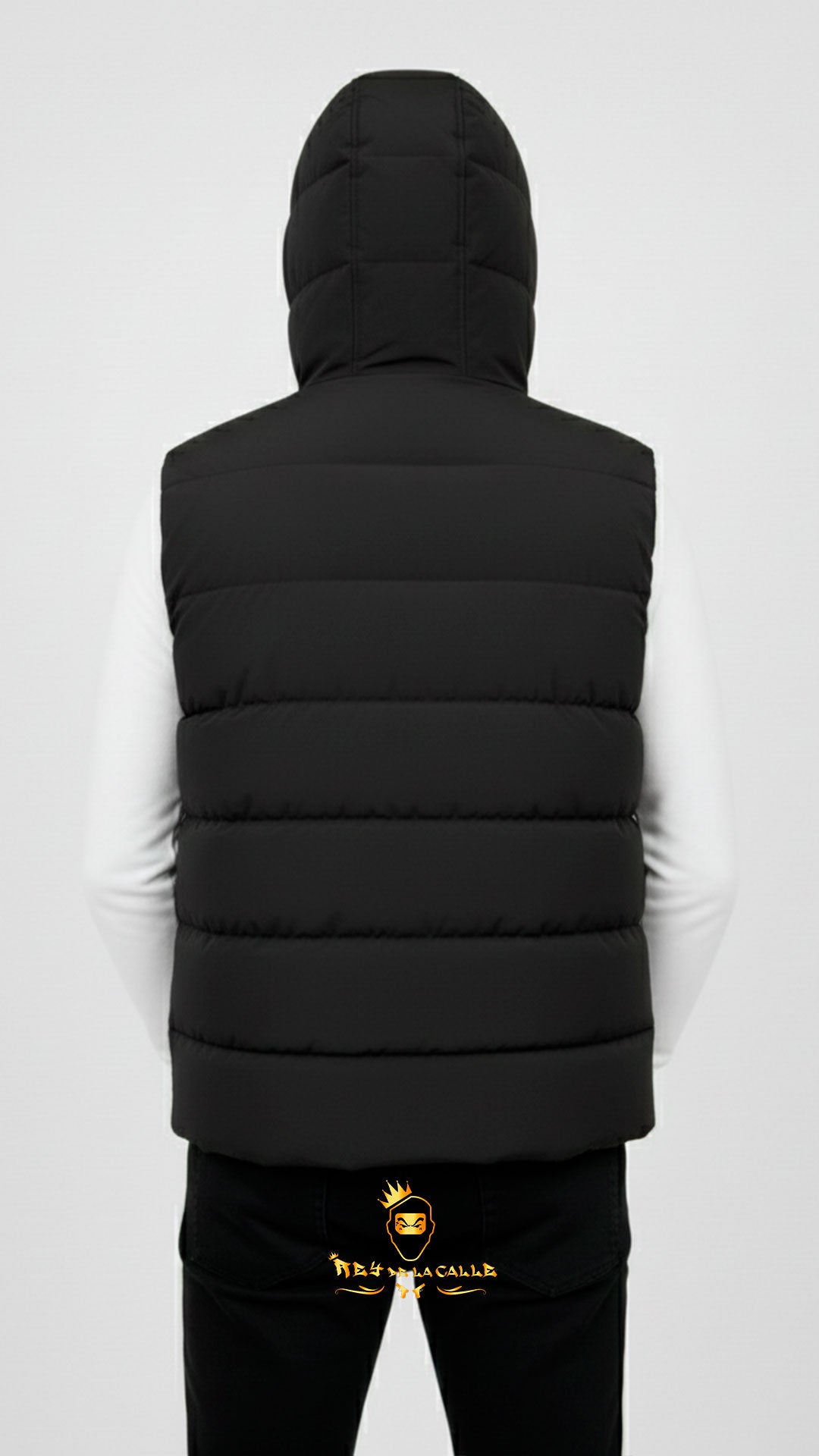 CHALECO ICON NEGRO Rey De La Calle