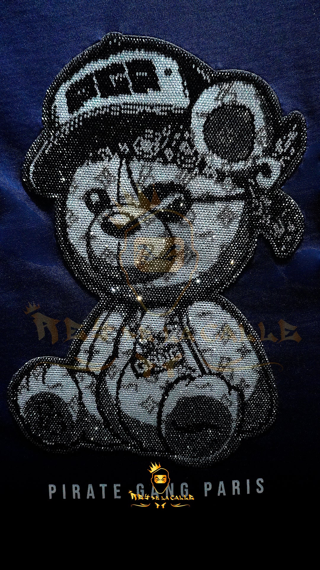 Conjunto de Verano Pirate Gang París Osito Bandana Azul Navy