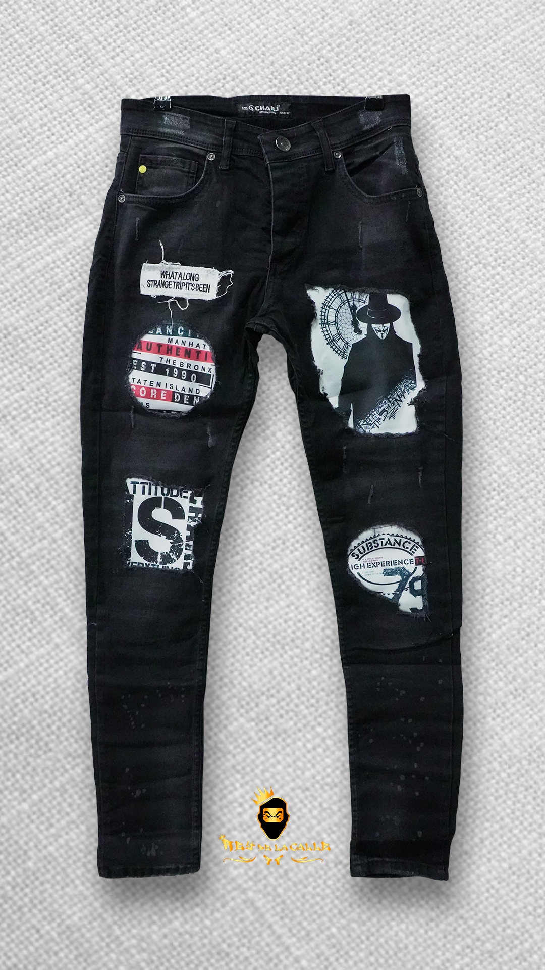 VAQUERO V de VENDETTA NEGRO Rey De La Calle