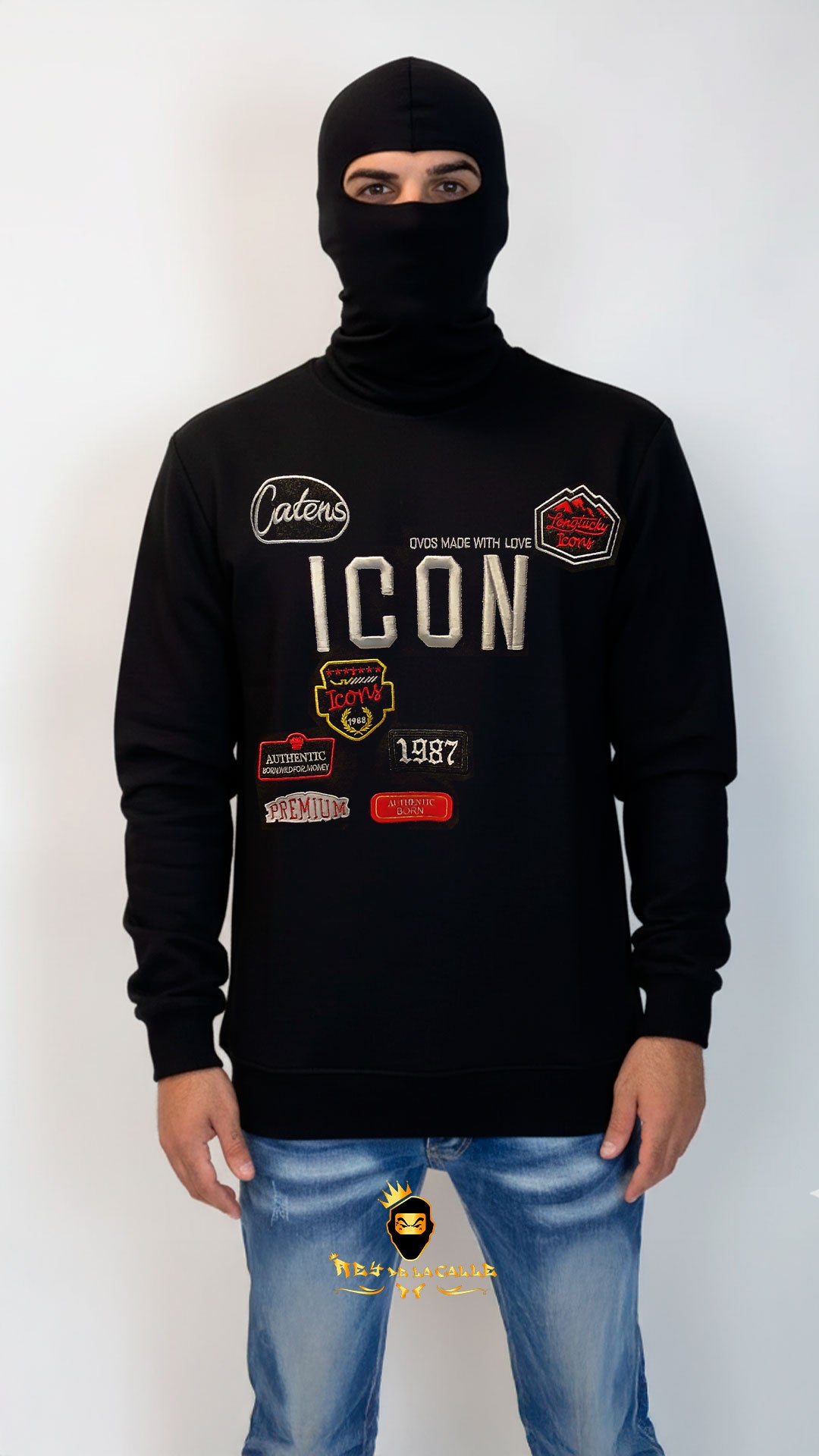 SUDADERA ICON OVDS Rey De La Calle