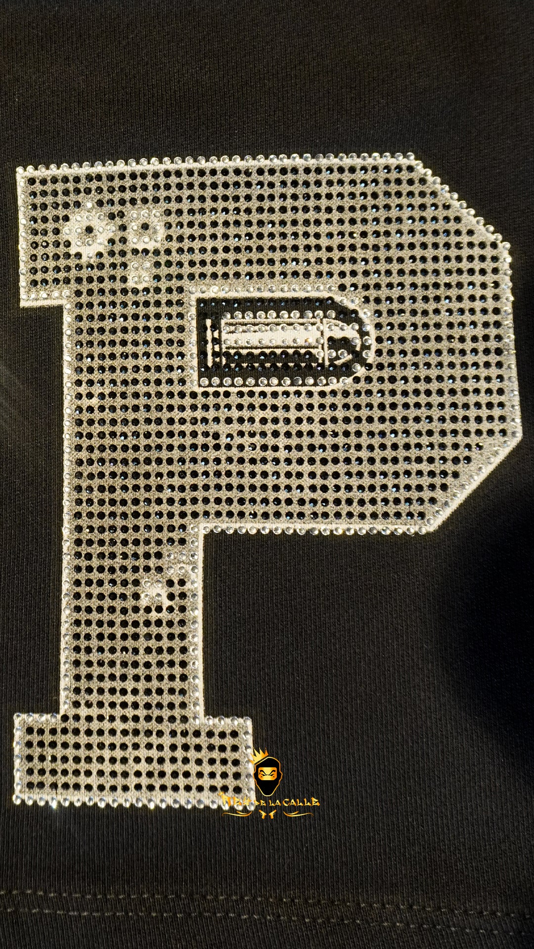 Conjunto Pirate Gang Paris Negro Pedrería Brillante Pistoleta - Rey De La Calle