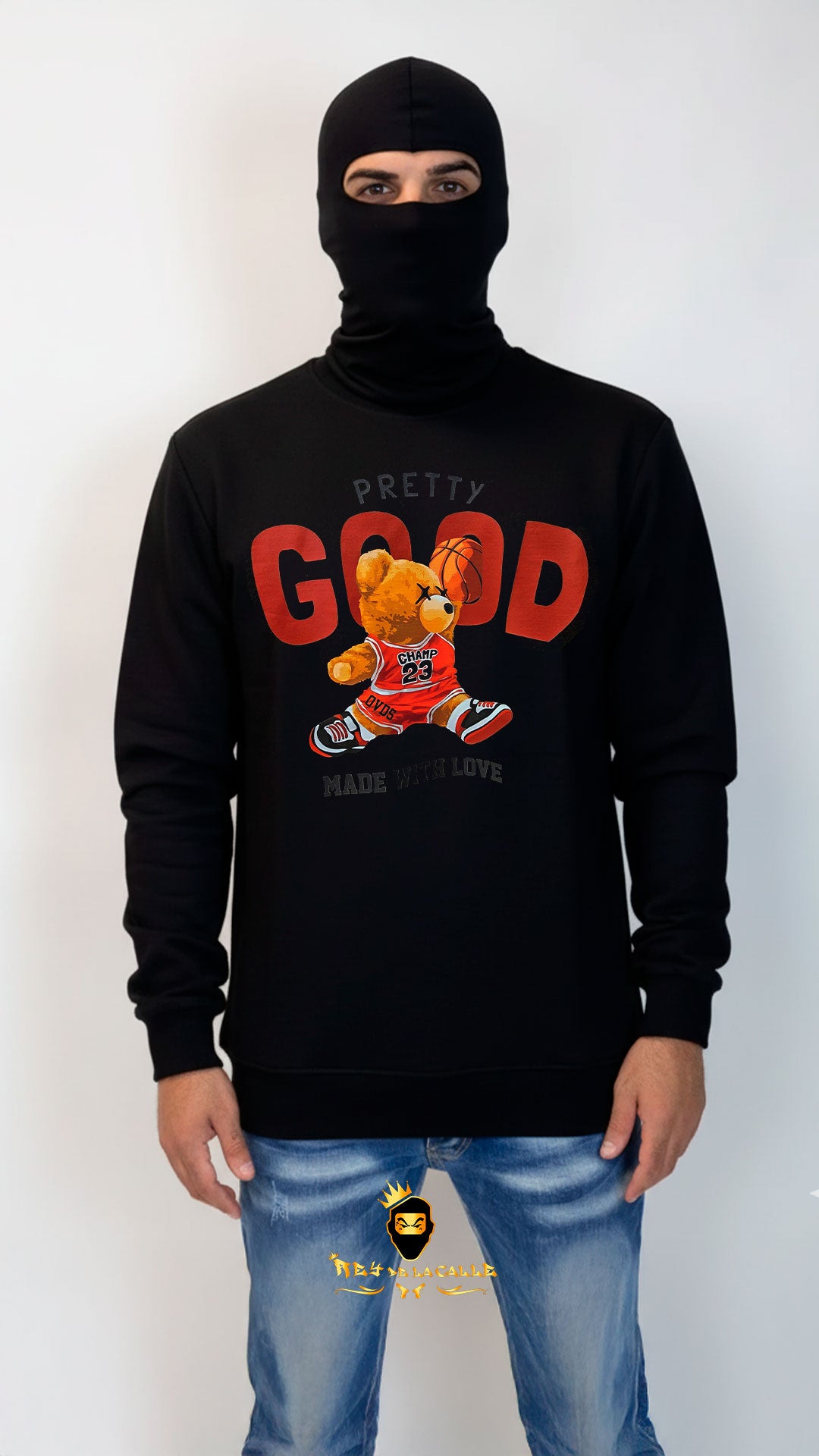 SUDADERA OVDS PRETTY GOOD Rey De La Calle