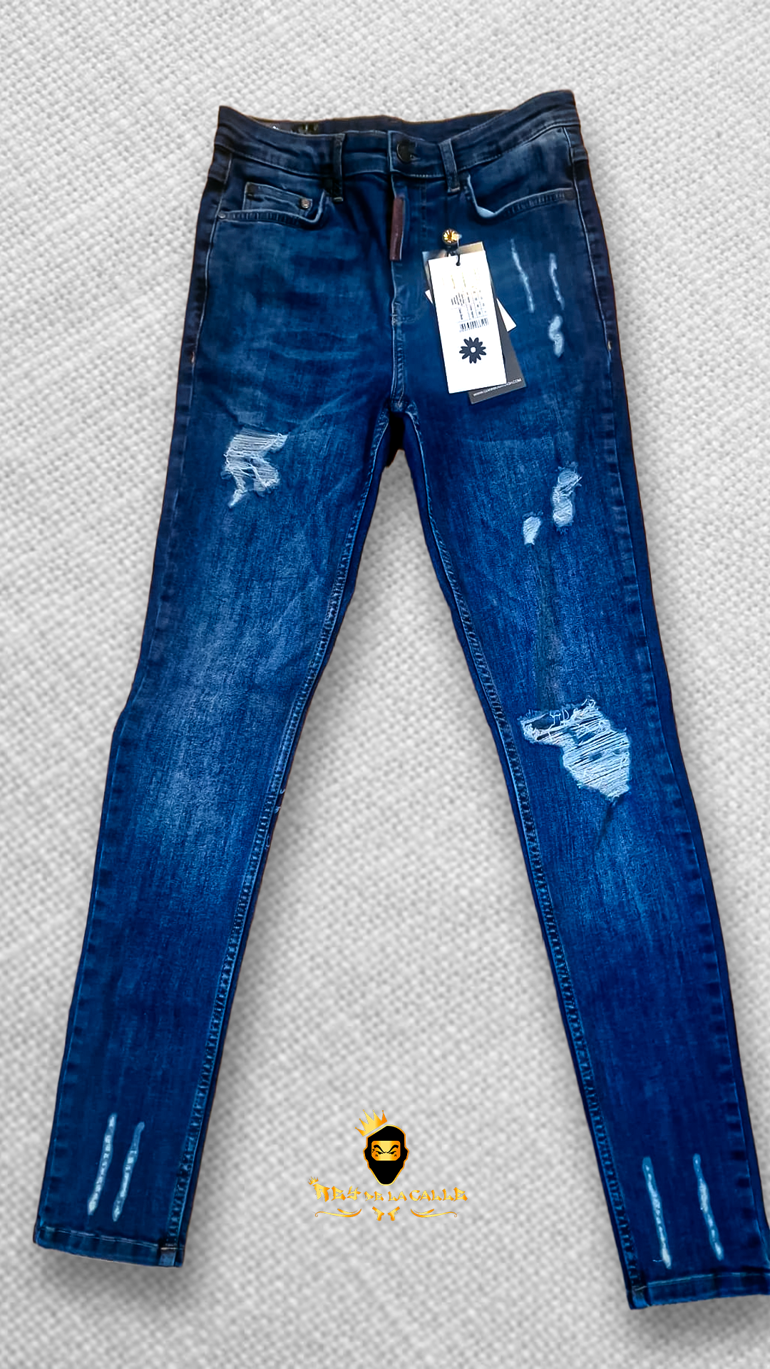 VAQUERO GIANNI KAVANAGH AZUL Rey De La Calle