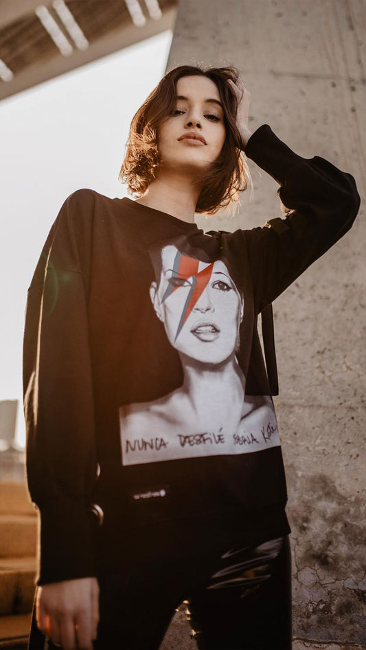 SUDADERA BE HAPPINESS FEAT KATE MOSS Rey De La Calle