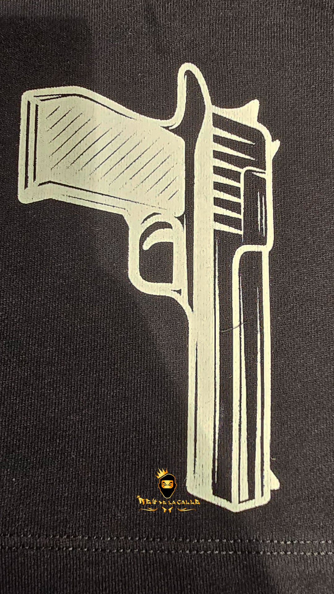 Conjunto Pirate Gang París Negro Pedrería Brillante Pablo Escobar - Rey De La Calle