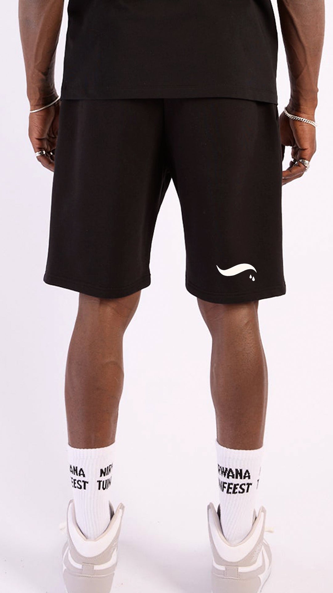 Conjunto Pirate Gang Paris Negro Pedrería Brillante Pistoleta - Rey De La Calle