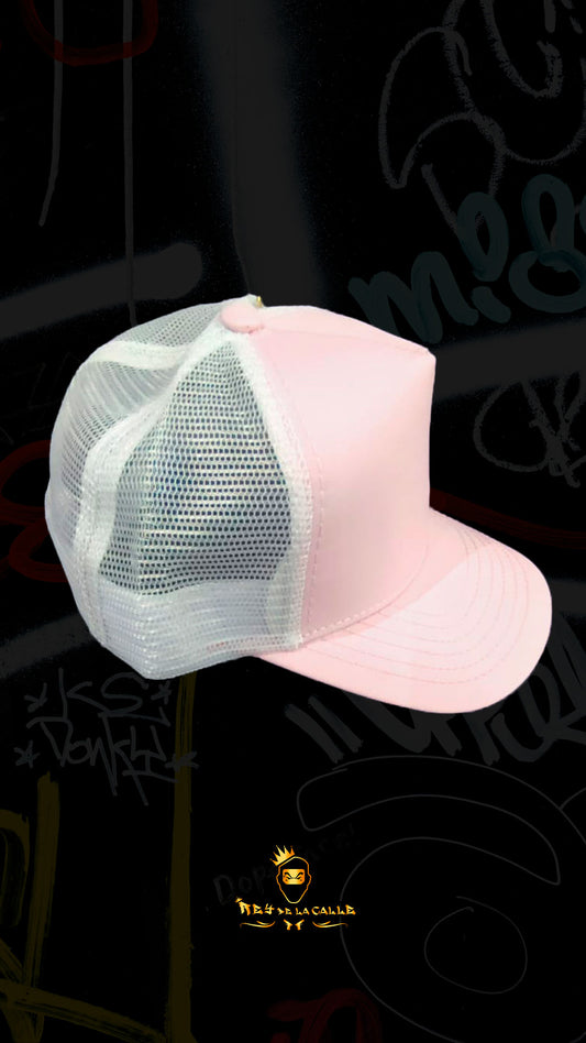 Gorra California Rosa Rey De La Calle