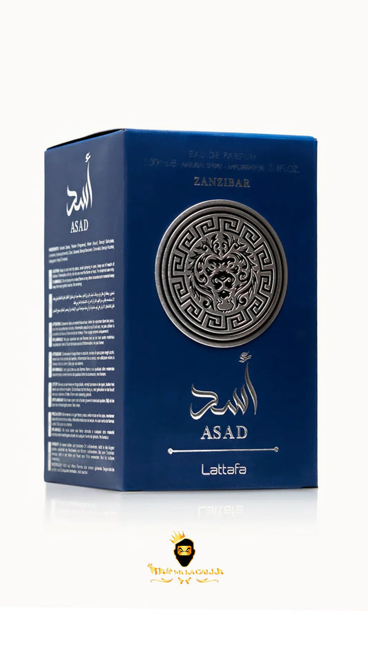 Perfume Zanzibar Asad Lattafa 100ml Eau de Parfum Rey De La Calle