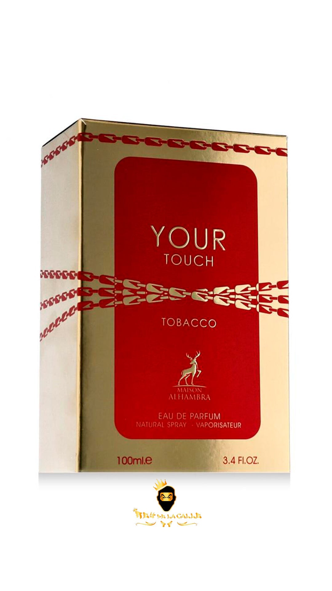 Perfume Your Touch Tobacco Maison Alhambra 100ml Eau de Parfum Rey De La Calle
