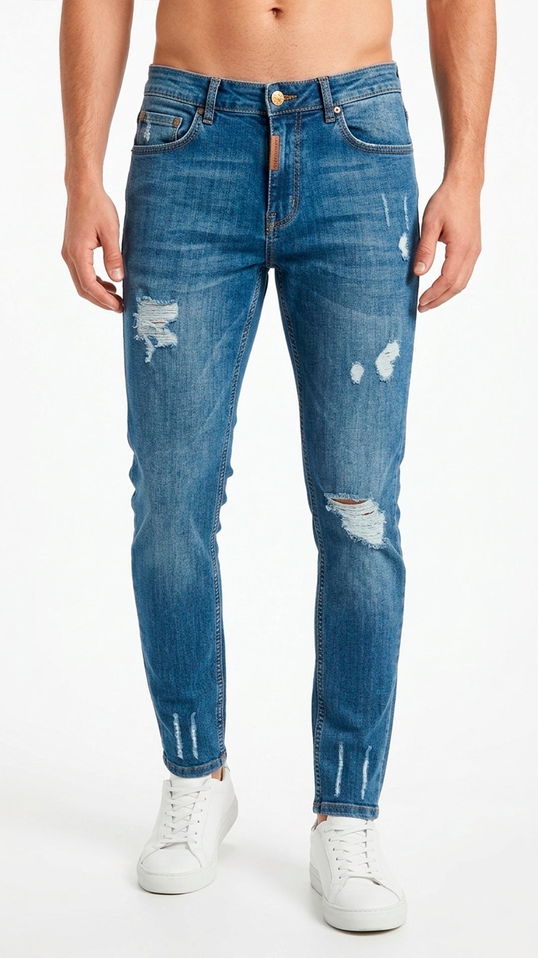 Vaquero Gianni Kavanagh – Azul Winner: El Denim del Ganador Rey De La Calle