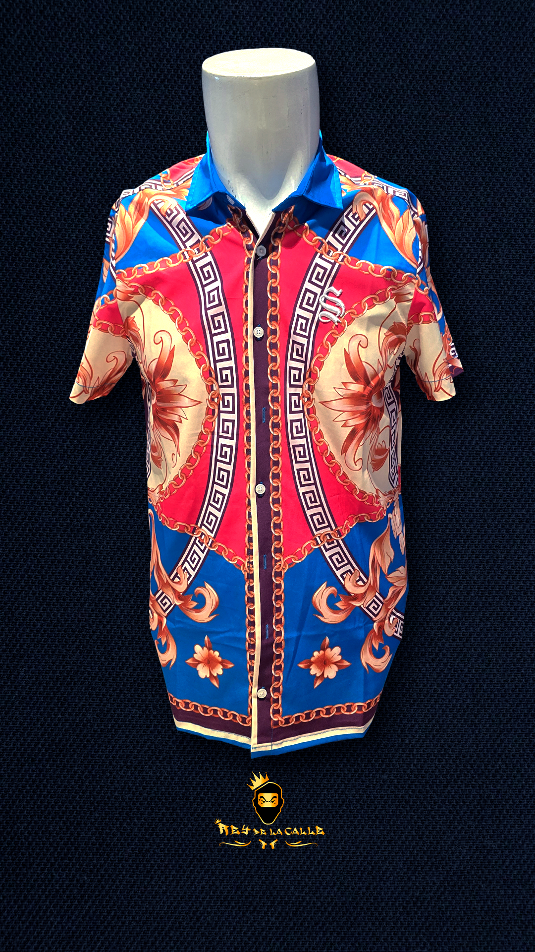 Camisa Colorida Sinner Sattire Sol Rey De La Calle