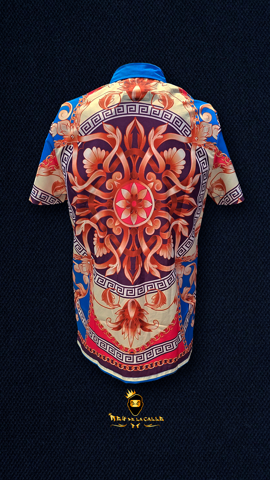 Camisa Colorida Sinner Sattire Sol Rey De La Calle