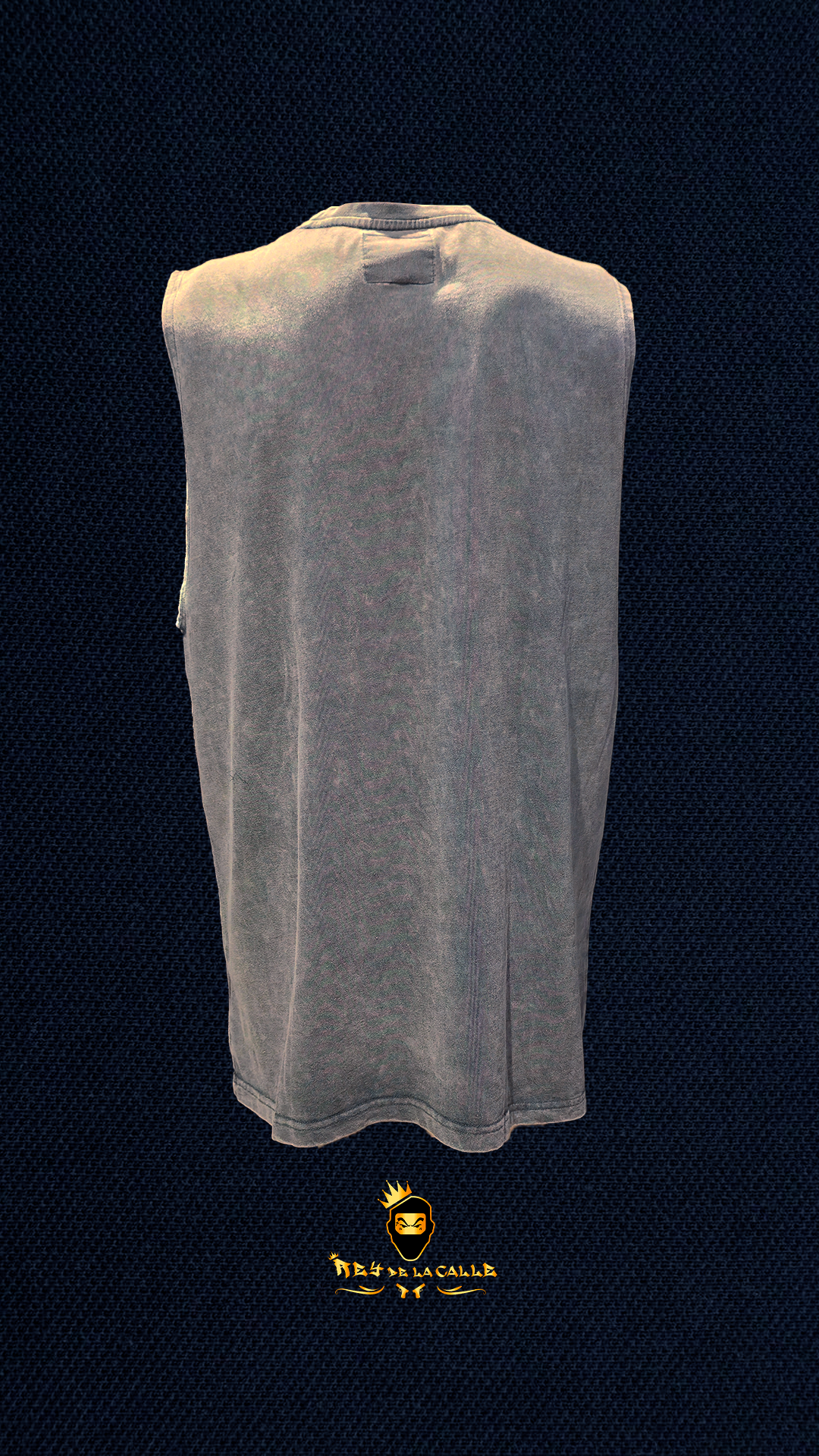 Camiseta Gris Tirantes sin Manga Sinner Sattire Pantera Rey De La Calle