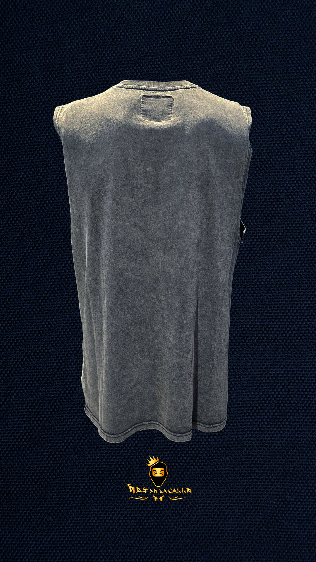 Camiseta Gris Tirantes sin Manga Sinner Sattire Speed Freaks Rey De La Calle