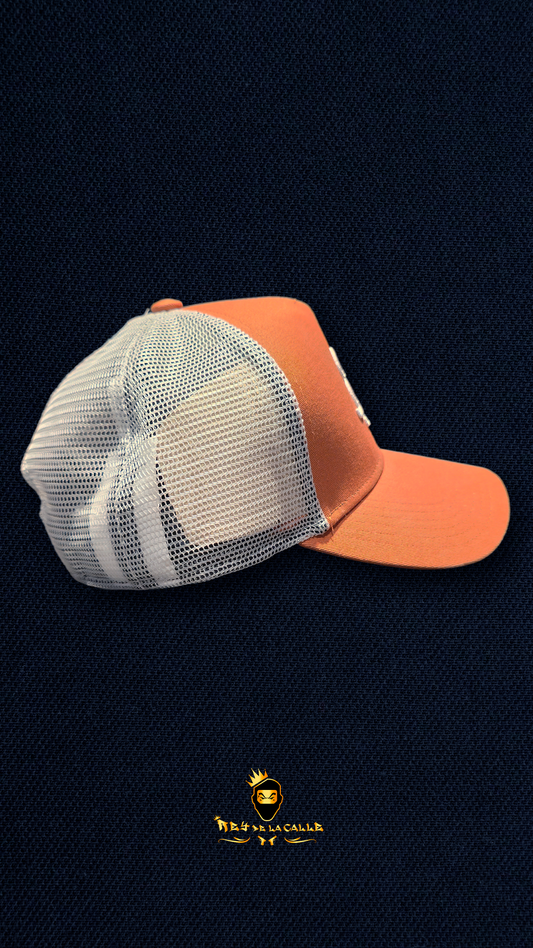 Gorra Naranja Siksilk Logo Rey De La Calle