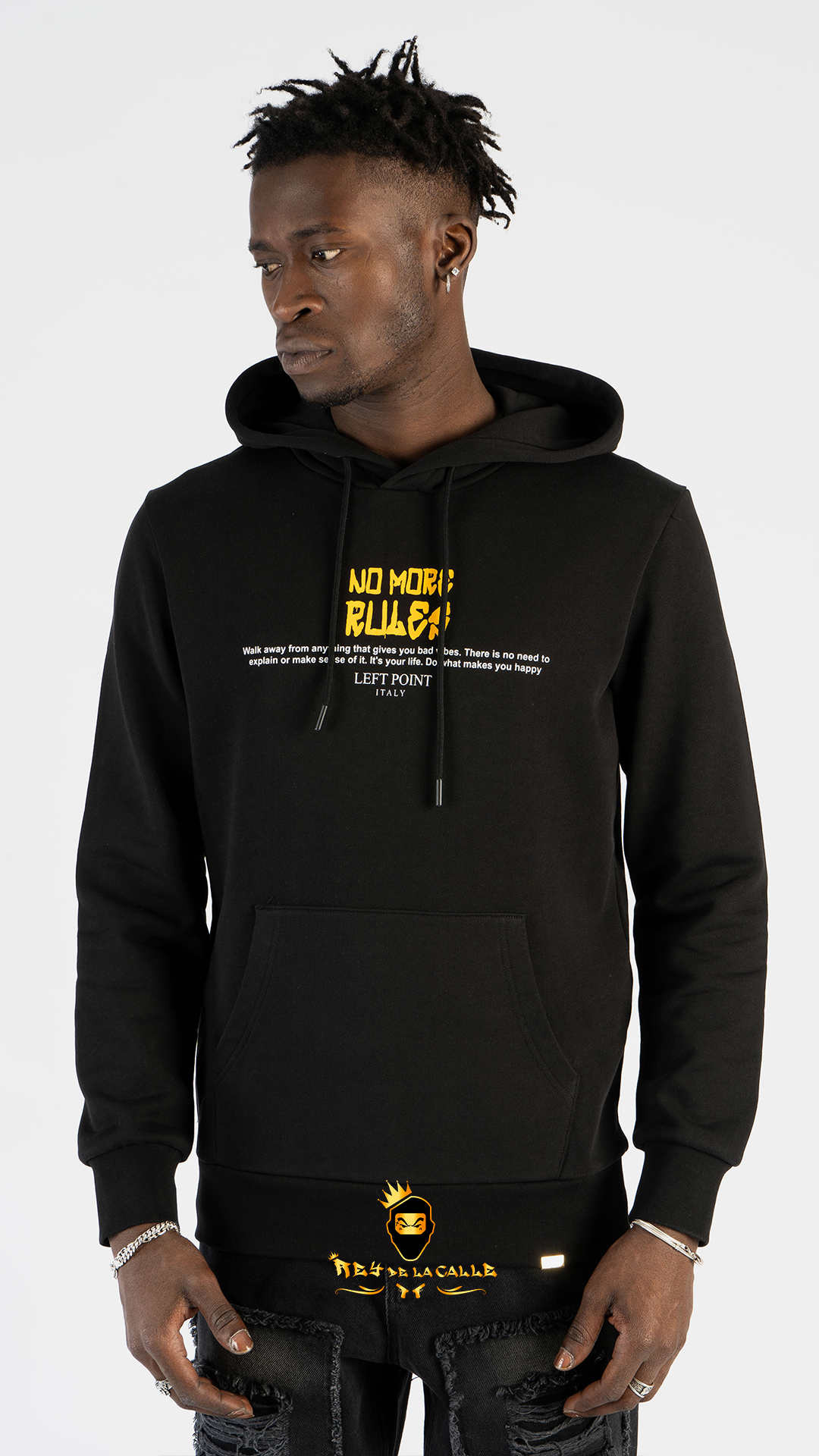 SUDADERA LEFT POINT NO MORE RULES LOONEY TUNES Rey De La Calle