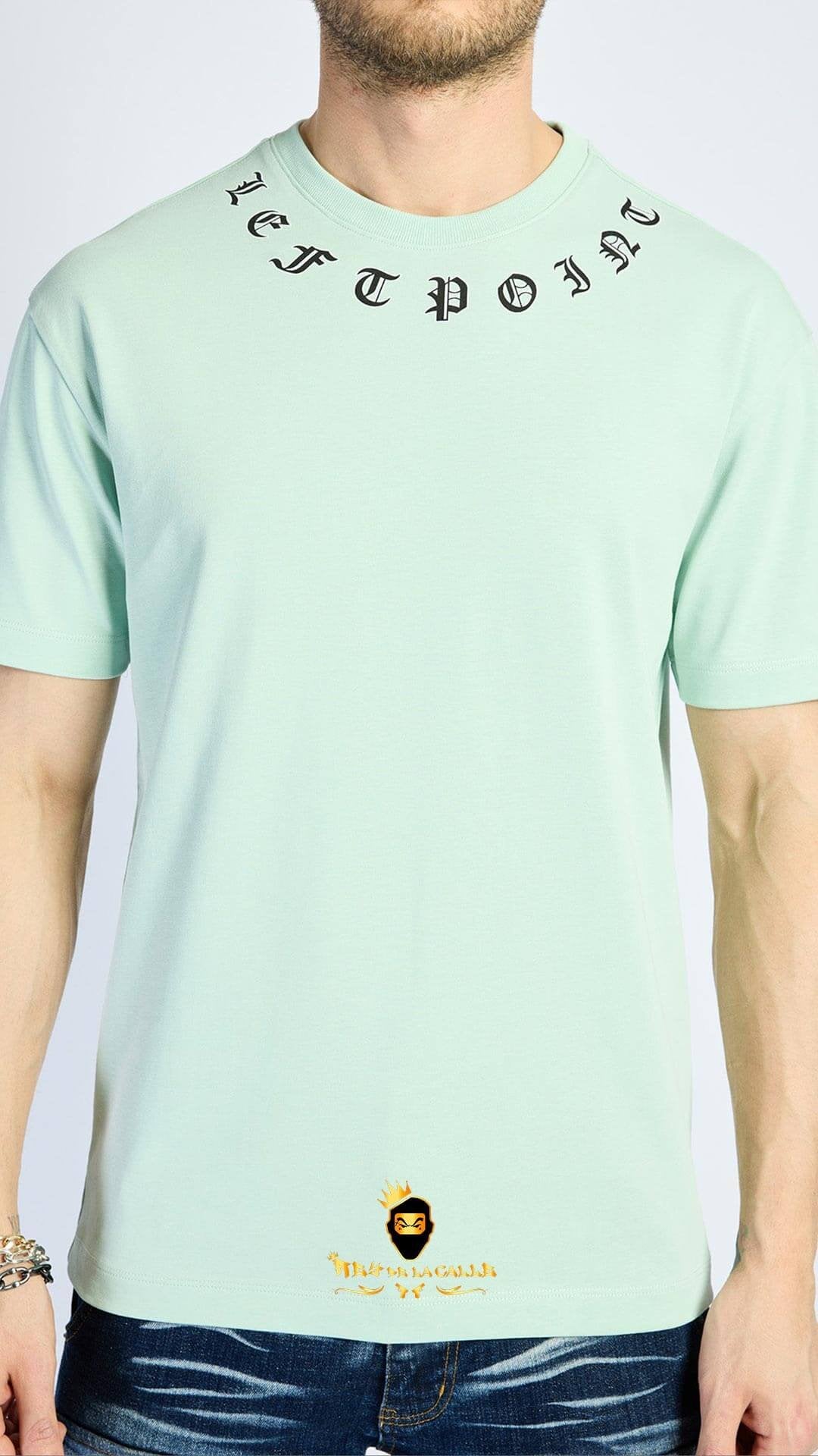 Camiseta Left Point Verde Menta Triple Dobermann - Rey De La Calle