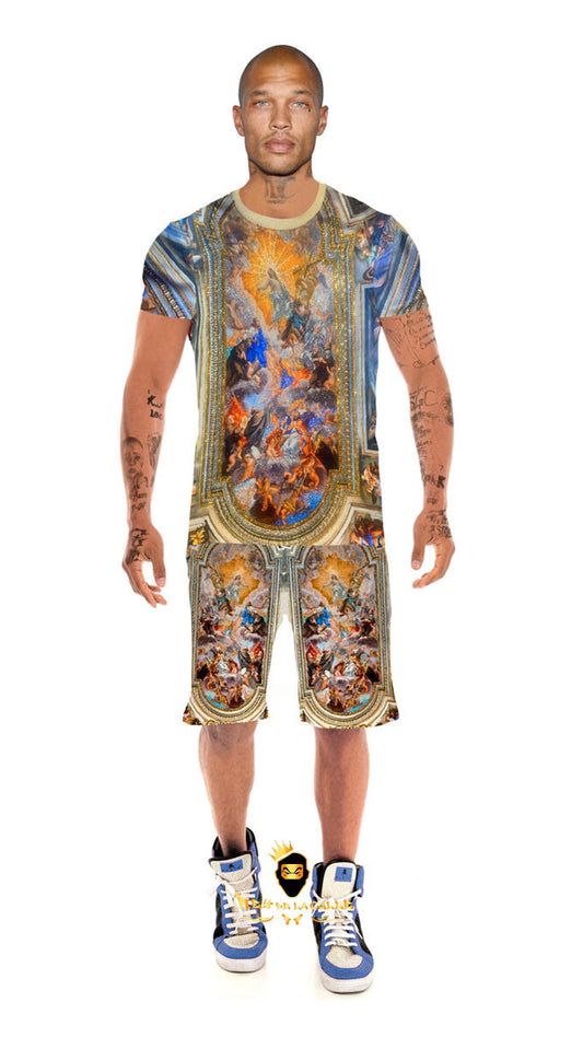 Conjunto Avenue George V Paris Pedrería Brillante Renacimiento Azul Mi tienda