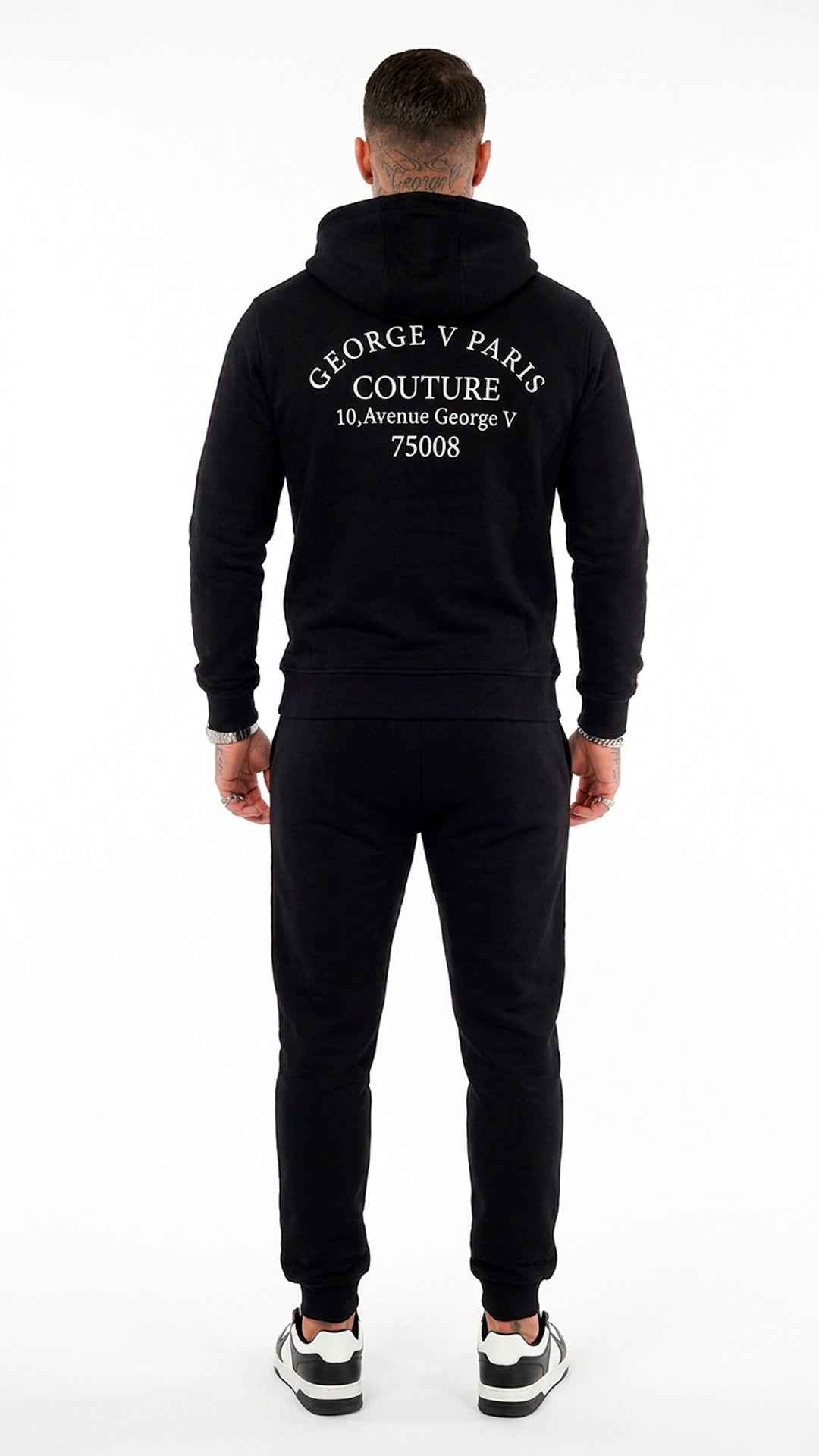 Chándal Negro George V Paris Osito Monogram Pedrería – En Oferta