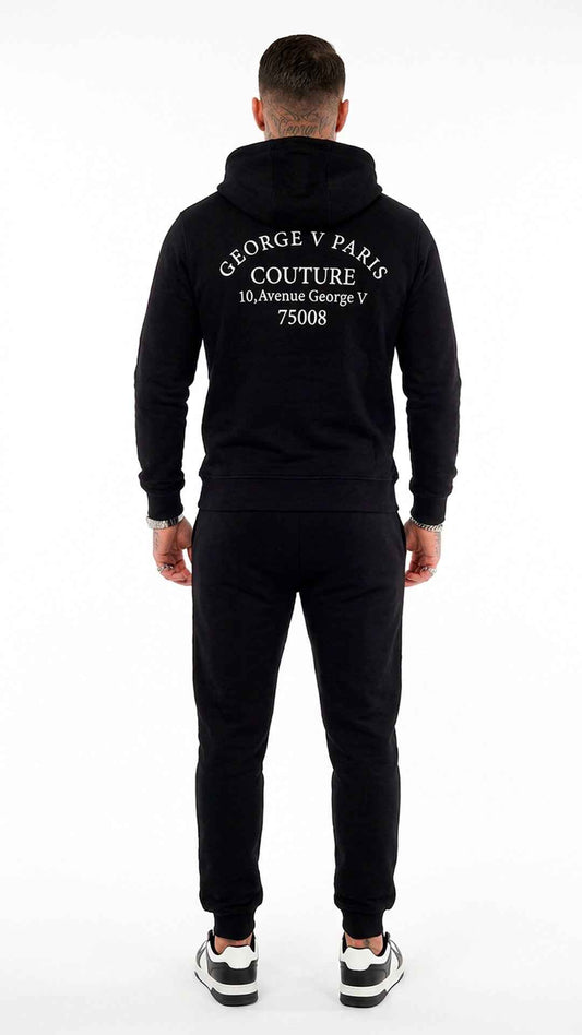 Chándal Negro George V Paris Osito Monogram Pedrería – En Oferta