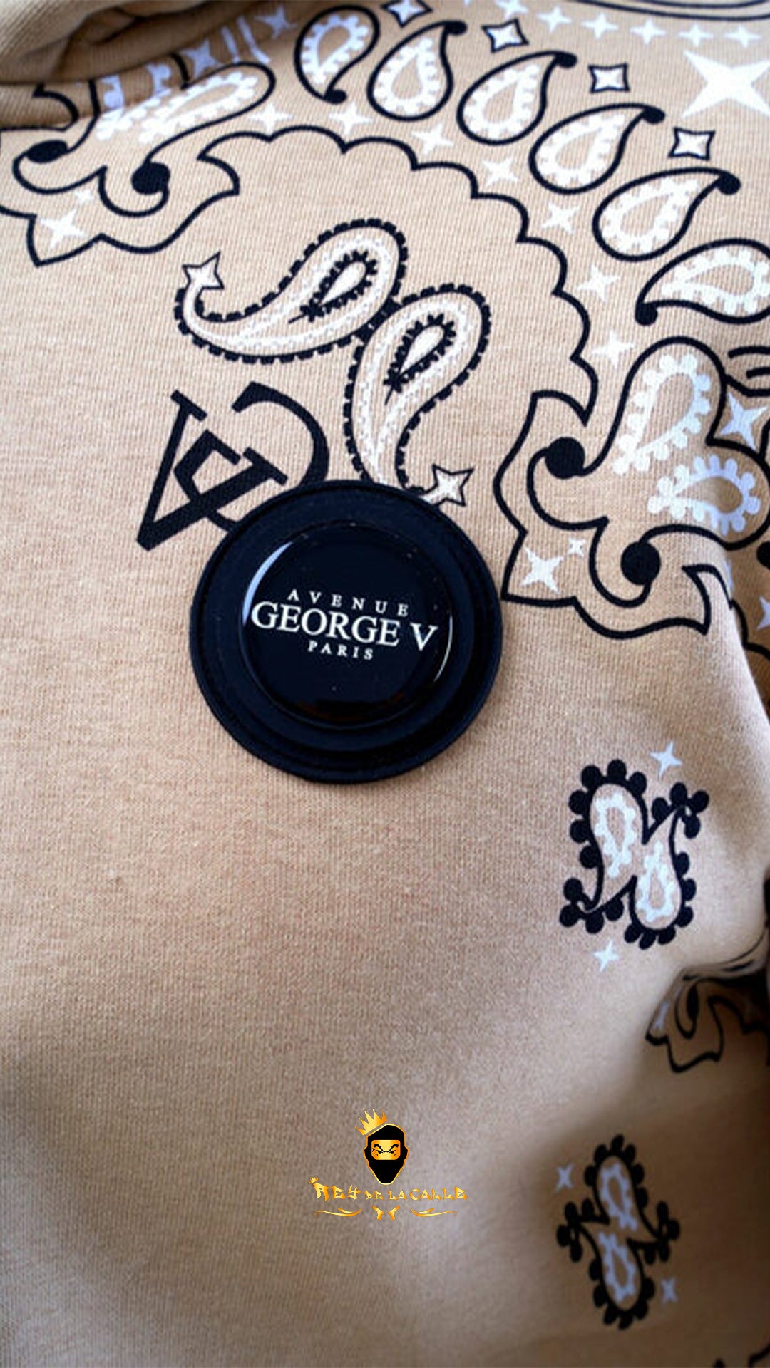 Chándal Beige George V Paris Estampado Bandana – En Oferta