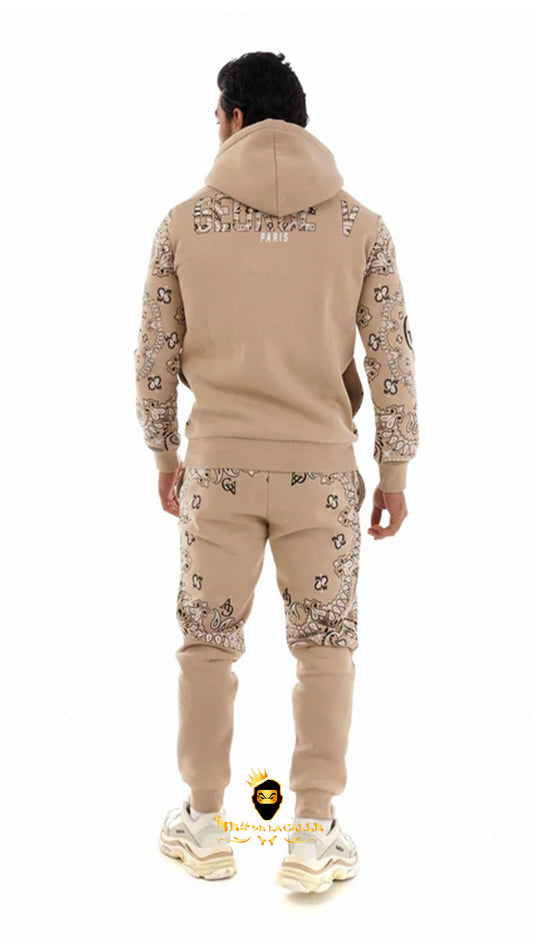 Chándal Beige George V Paris Estampado Bandana – En Oferta