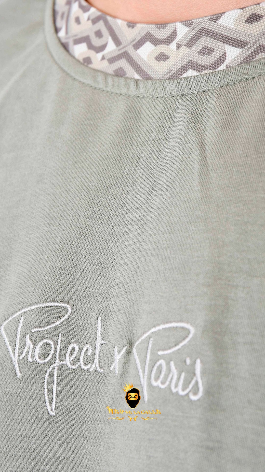 Conjunto, Camiseta O Pantalón Corto Project X Paris Verde Pantalones Cortos Estampados - Rey De La Calle