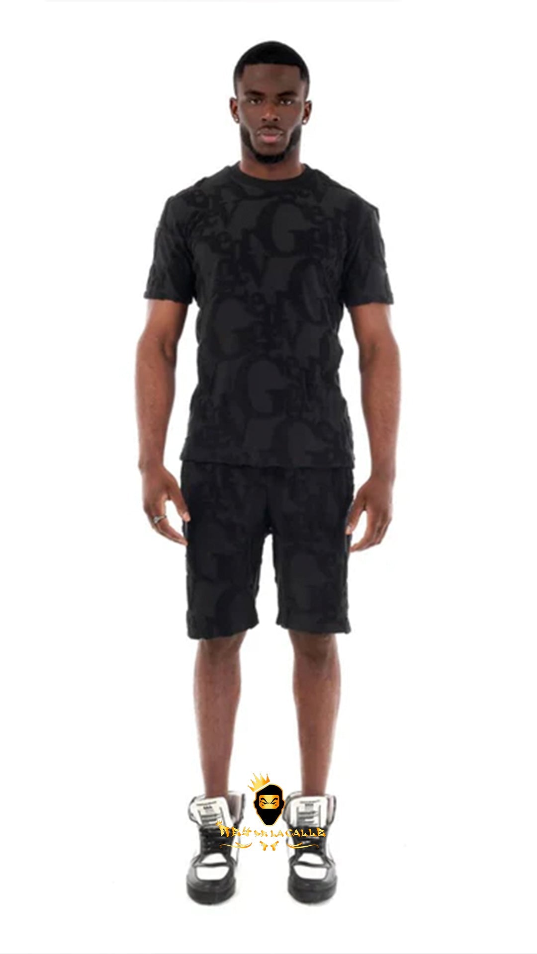 Conjunto Avenue George V George Negro Rey De La Calle