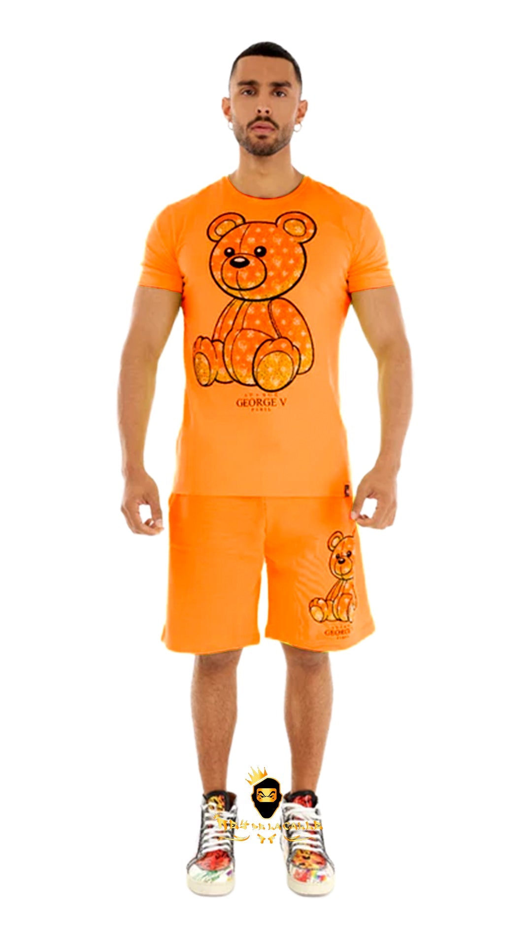 Conjunto Avenue George V Oso Naranja Rey De La Calle