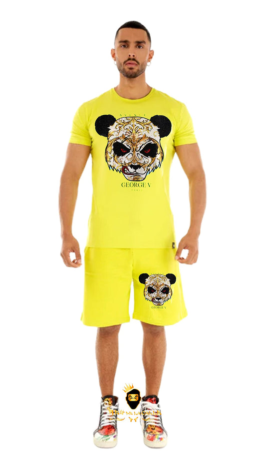 Conjunto Avenue George V Panda Amarillo Rey De La Calle