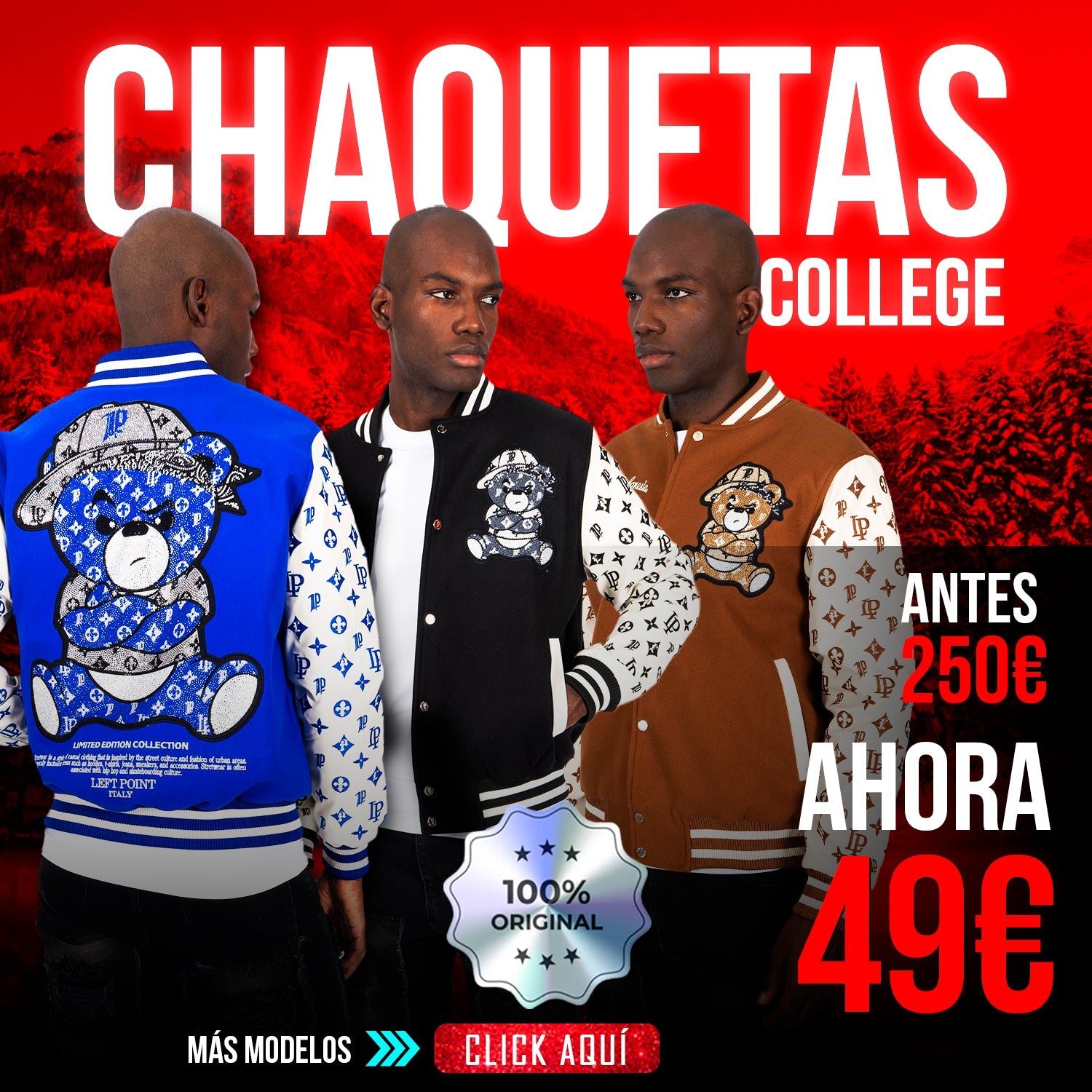 CHAQUETAS COLLEGE.