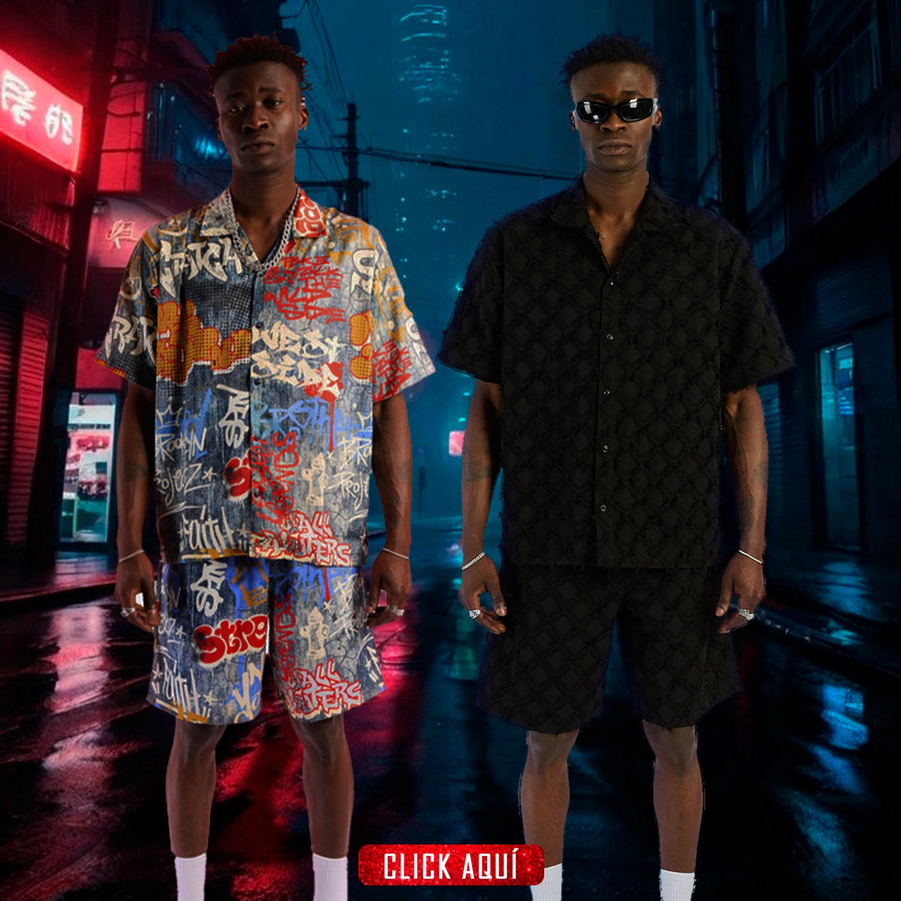 Conjuntos Left Point De Camisa