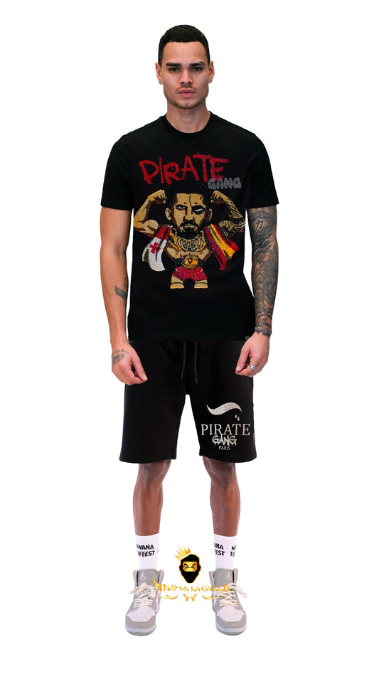 Conjunto, Camiseta o Pantalon Corto Pirate Gang Paris Rey De La Calle