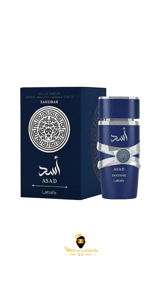 Perfume Zanzibar Asad Lattafa 100ml Eau de Parfum Rey De La Calle
