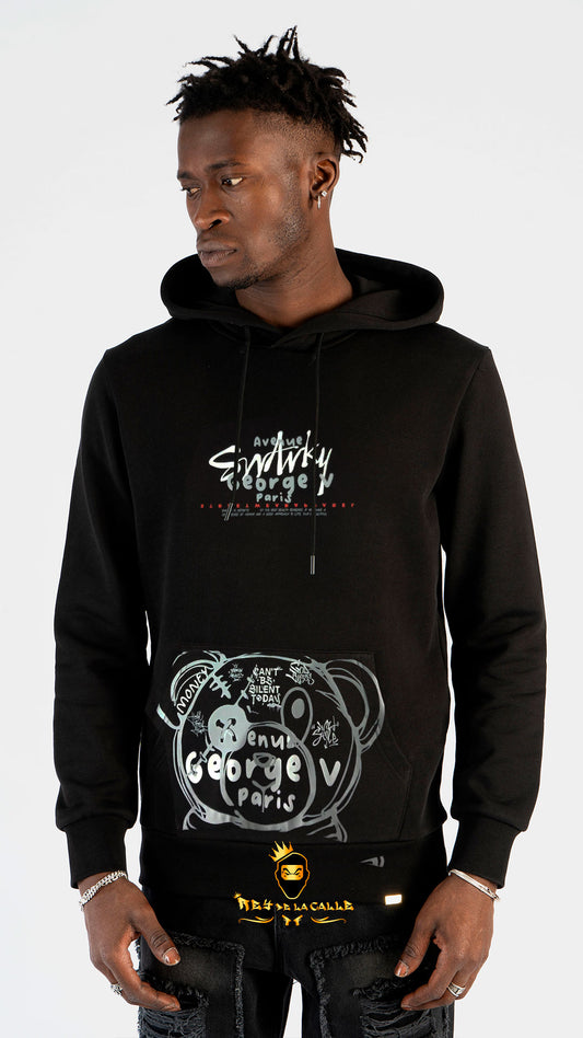 SUDADERA AVENUE GEORGE V PARIS OSITO PIRATA Rey De La Calle