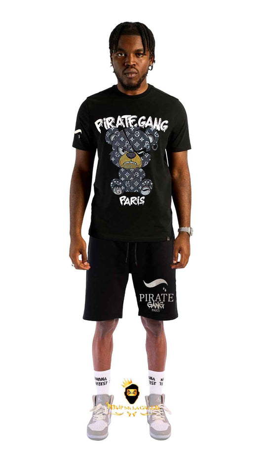 Conjunto Streetwear Oso Gris Monograma – Pirate Gang Paris