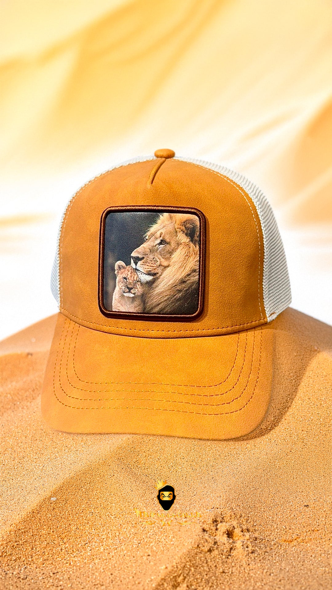 Gorra Black Angel Frontal Ante Leon - Rey De La Calle