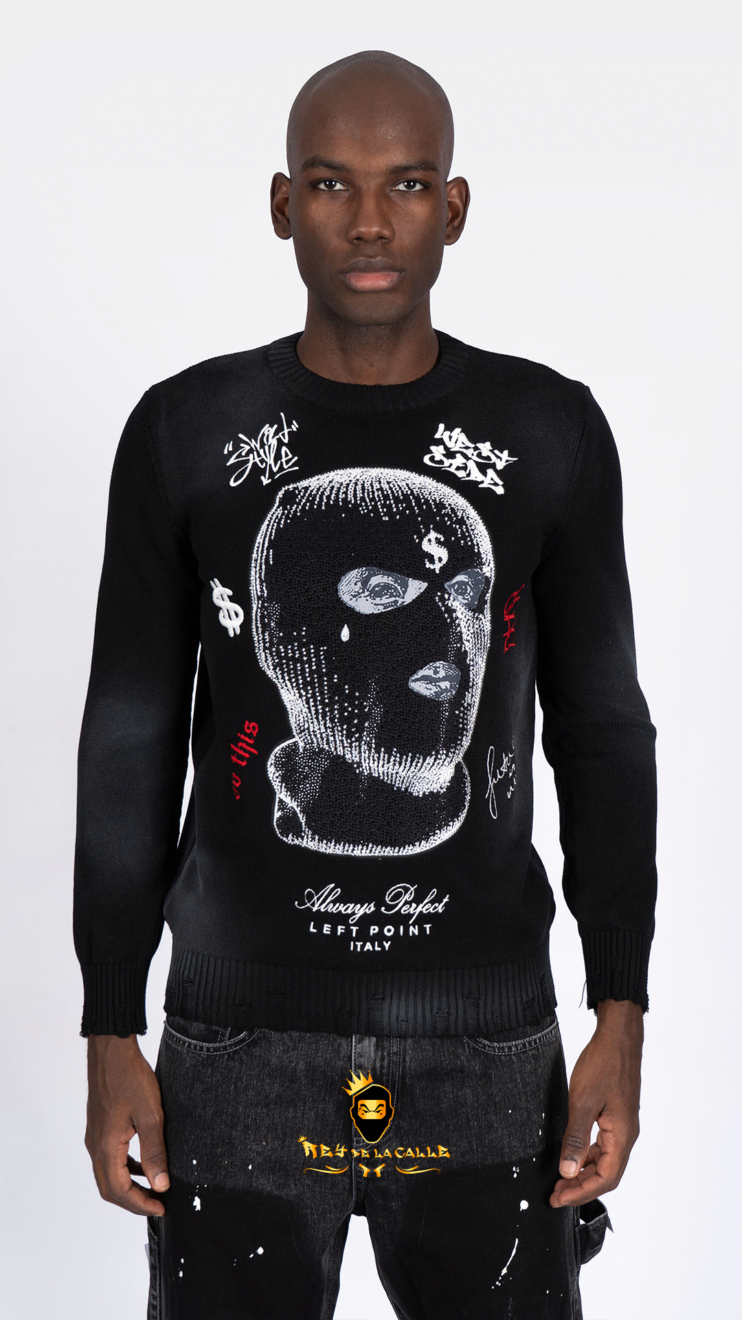 SUDADERA LEFT POINT BALACLAVA Rey De La Calle