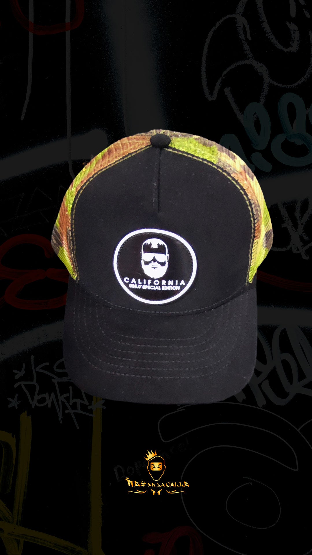 GORRA CALIFORNIA Rey De La Calle