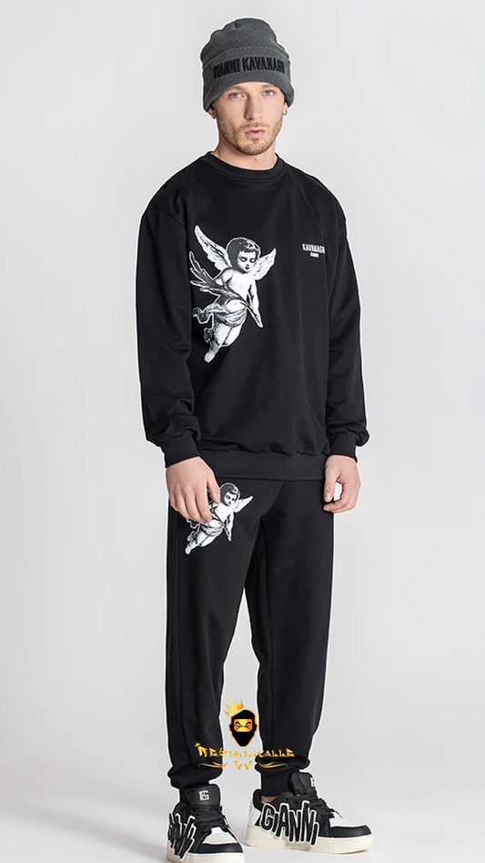Chándal Negro Gianni Kavanagh Ángel Querubín – En Oferta