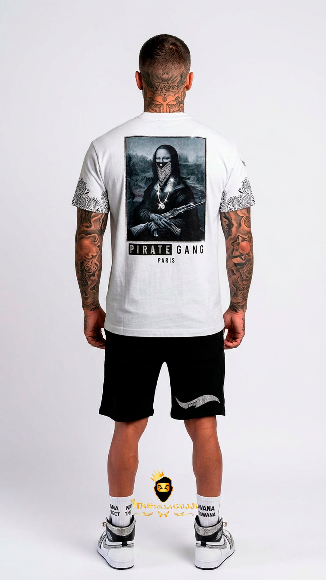 Conjunto de Verano Pirate Gang París Monalisa Oversize | Streetwear