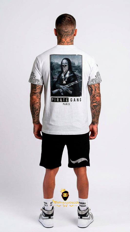Conjunto de Verano Pirate Gang París Monalisa Oversize | Streetwear